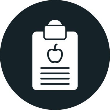 ana hatlı elma ikonu