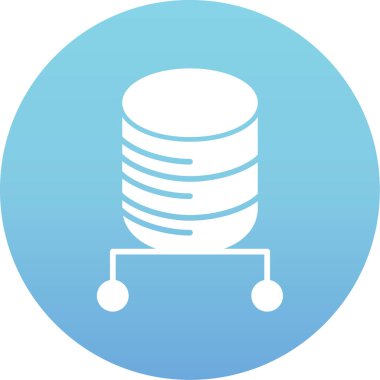 veritabanı simgesi çizimi