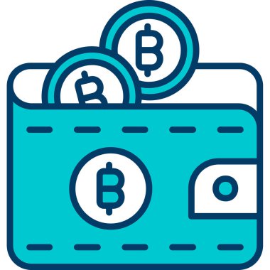 Para için. Web simgesi basit illüstrasyon