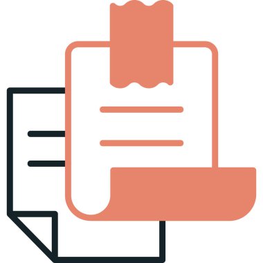 belge dosya vektör simgesi modern basit vektör illüstrasyonu