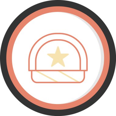 Vektör illüstrasyonu, simge ögesi arkaplanı