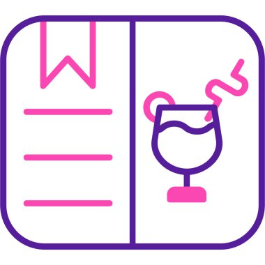 içki web simgesi, vektör illüstrasyonu