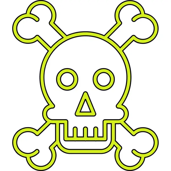 kafatası simgesi modada izole edilmiş arkaplan