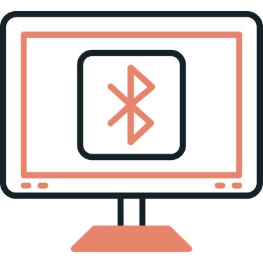 Modern dizüstü bilgisayarın vektör illüstrasyonu