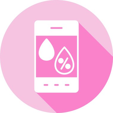 Kan damlası. Basit resimleme