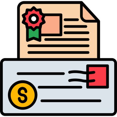 Sertifika sertifika simgesi