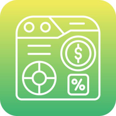 çamaşır vektörü glyph gradyan simge tasarımı illüstrasyonu