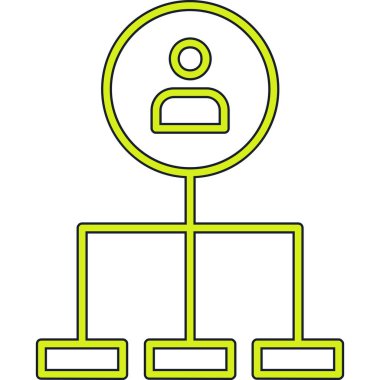 ağ paylaşım simgesi çizimi