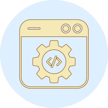 Akıllı telefon. Web simgesi basit illüstrasyon