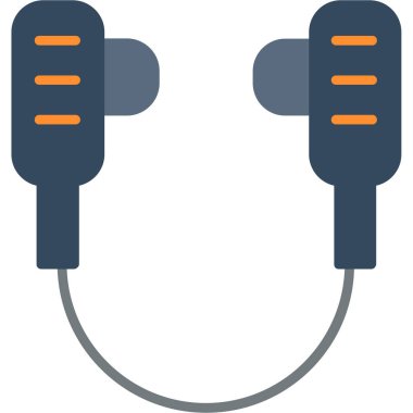 dış hat biçiminde ses kablosu simgesi