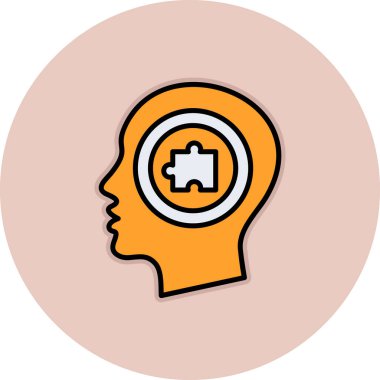 Kalbi olan bir kadının vektör çizimi