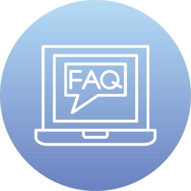 Web simgesi vektör illüstrasyonu