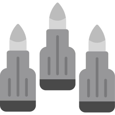 Silah. Web simgesi basit illüstrasyon