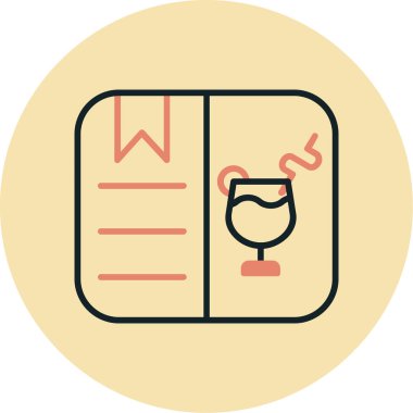 Modern b 'nin vektör illüstrasyonu şarap ikonundan yoksun