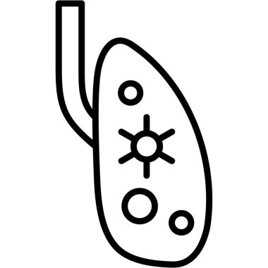 Hava balonu simgesini, anahat stili