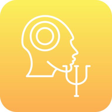 Büyüteçle insan kafası