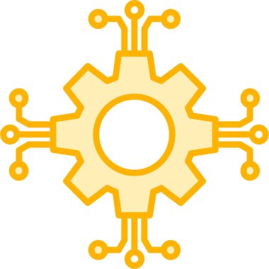 Teçhizat Web simgesi basit illüstrasyon