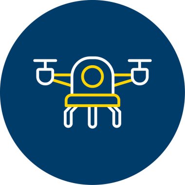 İHA. Web simgesi basit illüstrasyon