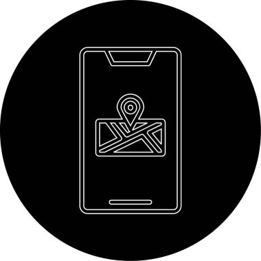 vektör telefon simgesi çizimi