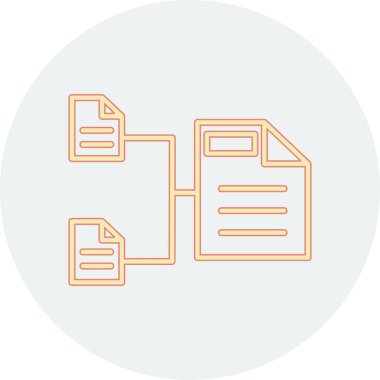 dosya dizini vektör illüstrasyonu