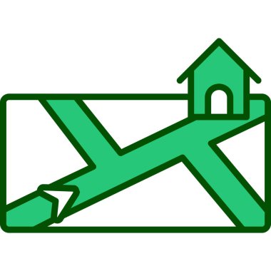 kilise simgesi vektör illüstrasyonu