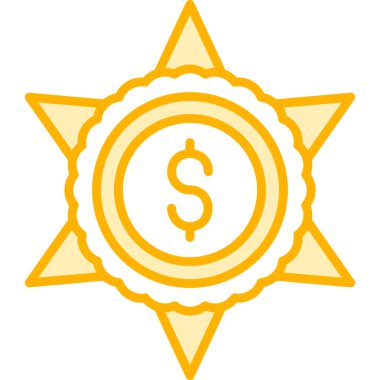 dolar işareti olan altın sikke