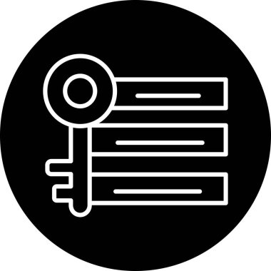 Belge. Web simgesi basit tasarım