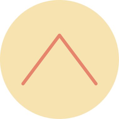 ok yönü simgesi - taslak biçimi