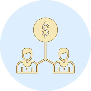 İş adamları vektör illüstrasyonu