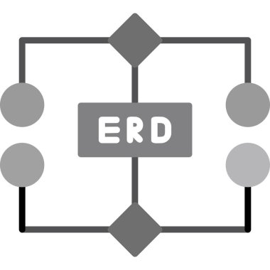 Modern b 'nin vektör illüstrasyonu