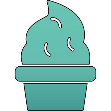 Dondurma. Basit tasarım