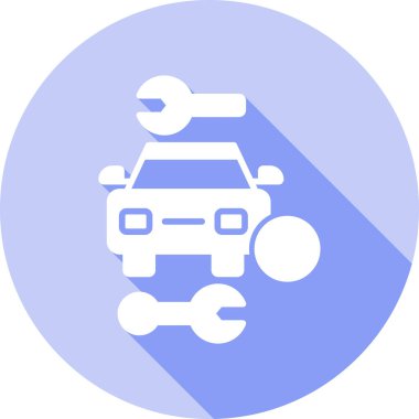 - Araba. Web simgesi basit illüstrasyon