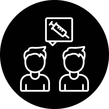 Seo simgesinin vektör illüstrasyonu