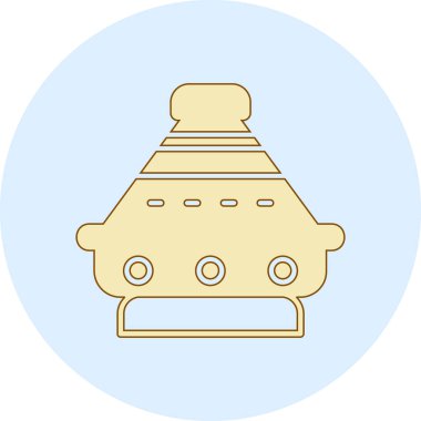 Basit vektör çizim gemisi