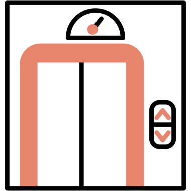 çanta simgesi vektör illüstrasyonu