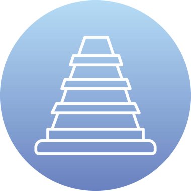 Modern b 'nin vektör illüstrasyonu eksik simgesi