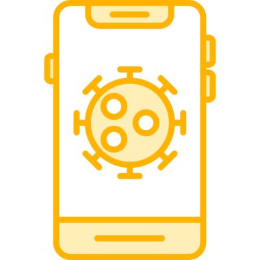 Cep telefonu. Basit resimleme