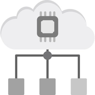 Bulut hesaplama. Web simgesi