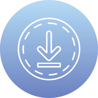 ok simgesinin vektör illüstrasyonu