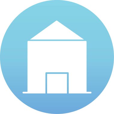 Bina vektör simge işareti simge vektör çizim kişisel ve ticari kullanım için..