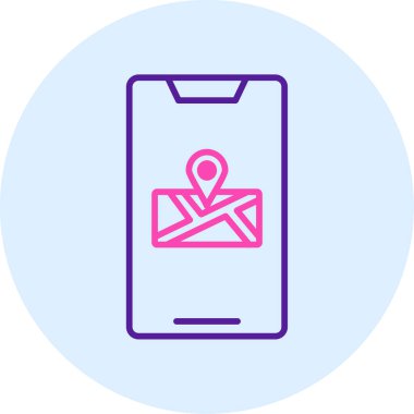 Bir insan simgesinin vektör illüstrasyonu