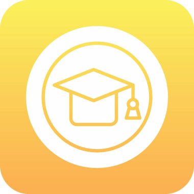 Eğitim simgesinin vektör illüstrasyonu