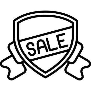 İndirim simgesi, taslak biçimi