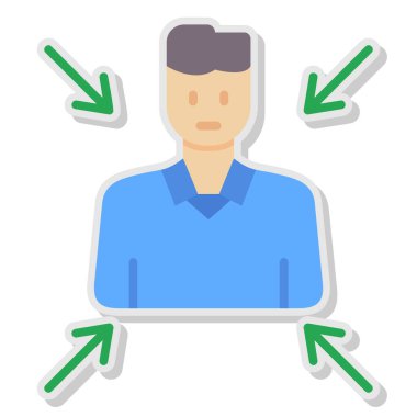 İş adamları vektör illüstrasyonu