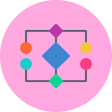 seo modern simgesinin vektör illüstrasyonu