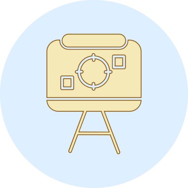 Fotoğraf makinası. Basit tasarım