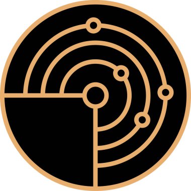 hedef simge vektör illüstrasyonu