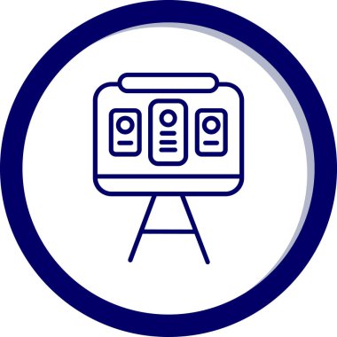 seo modern simgesinin vektör illüstrasyonu