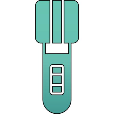 Mutfak gereçleri simgesi. Web için yemek pişirme aletleri vektör simgesinin özeti