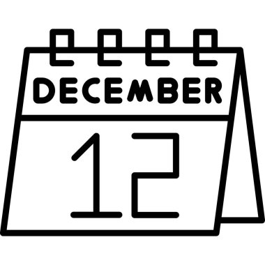 Takvim simgesi tasarımı, vektör illüstrasyonuName